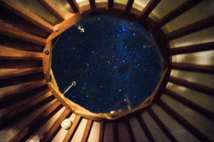Stars from yurt